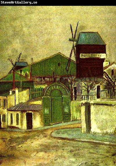 Maurice Utrillo moulin de la galette